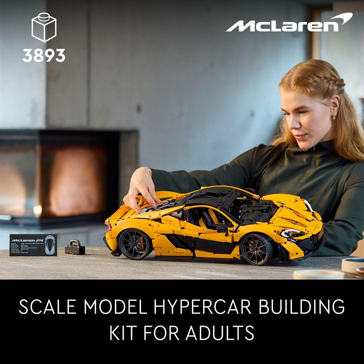 Technic McLaren P1 Hypercar Building Set N883