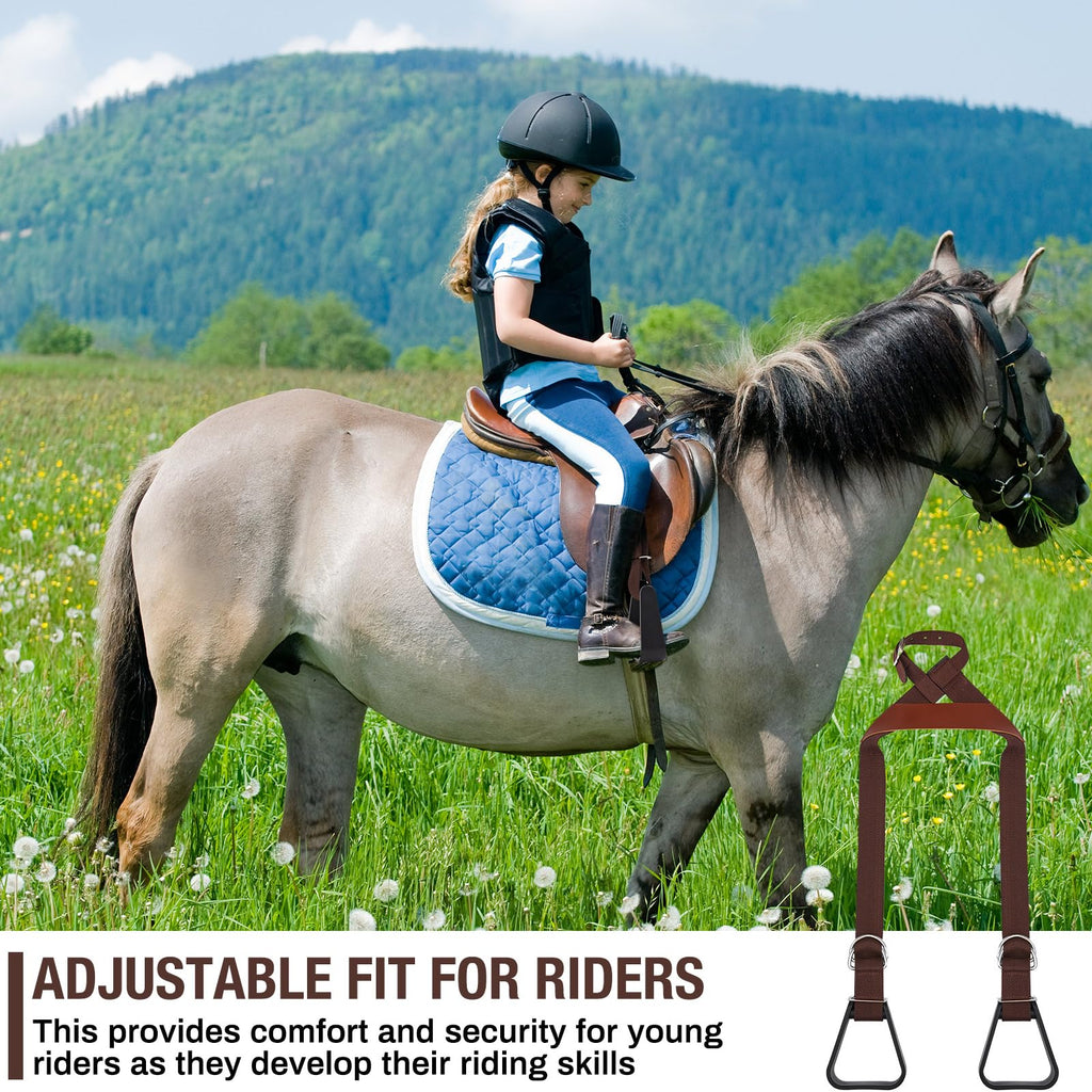 Kids Adjustable Nylon Straps Stirrups M317868