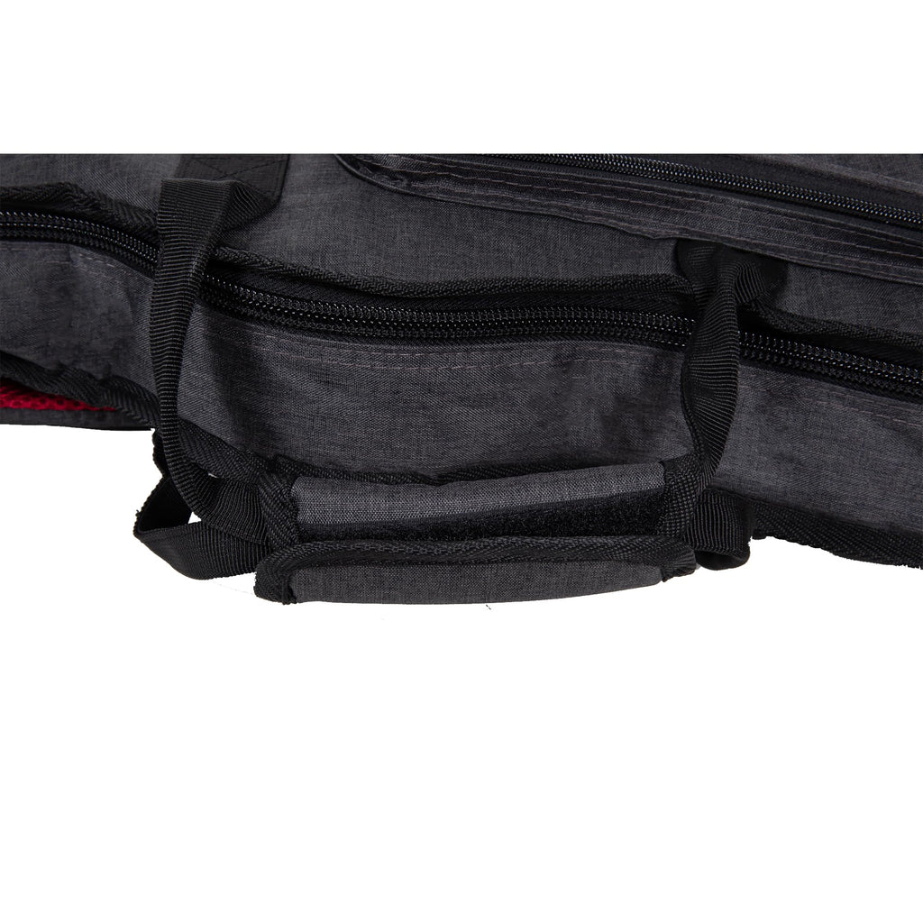 Padded Backpack Guitar Bag for 335 Style Semi-Hollow Electric Guitars Dark Grey Y114450