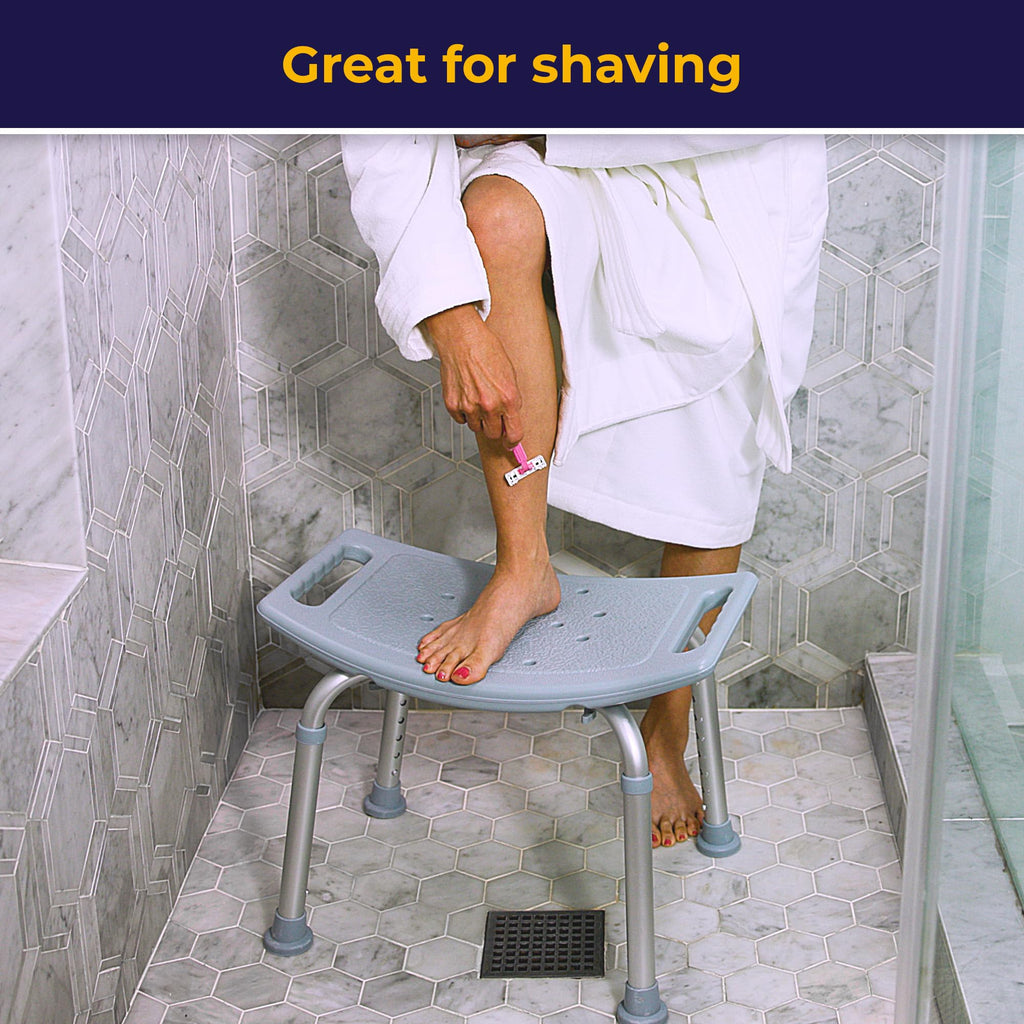 Adjustable Non-Slip Aluminum Shower and Bath Chair N781