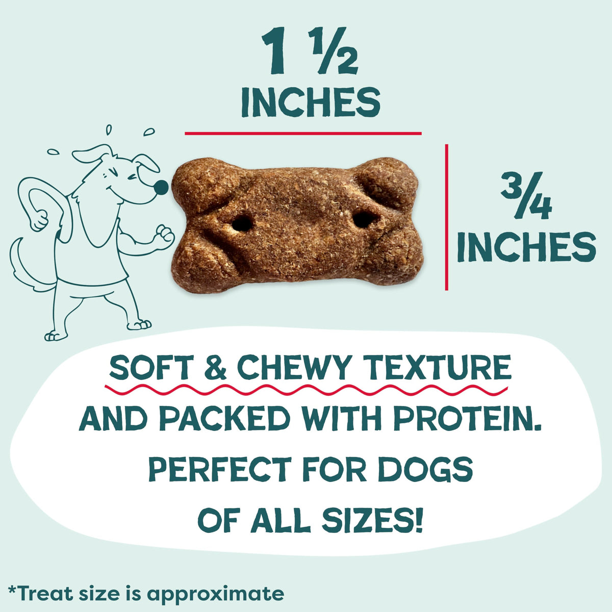 Soft Dog Treats 8oz Z15152