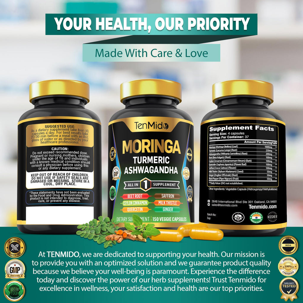 Moringa Oleifera 10in1 Formula 150 Capsules N8057