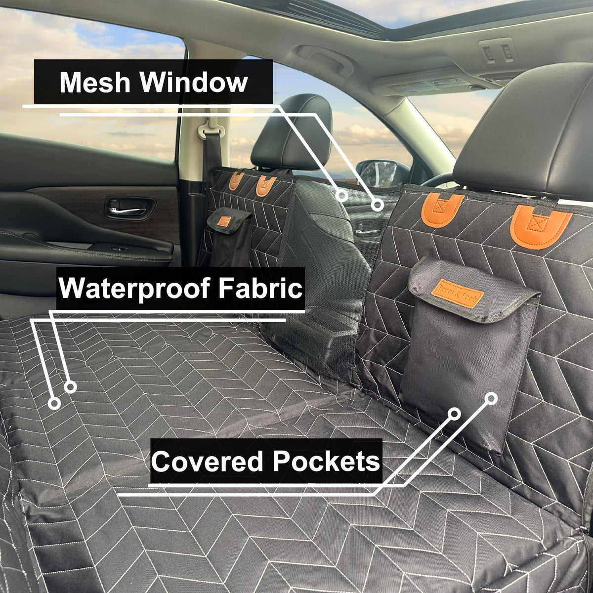 Back Seat Extender for Dogs N7609