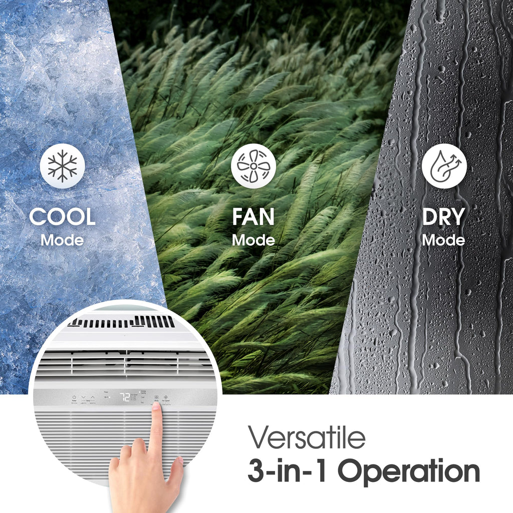 8000 BTU White Window Air Conditioner G5469