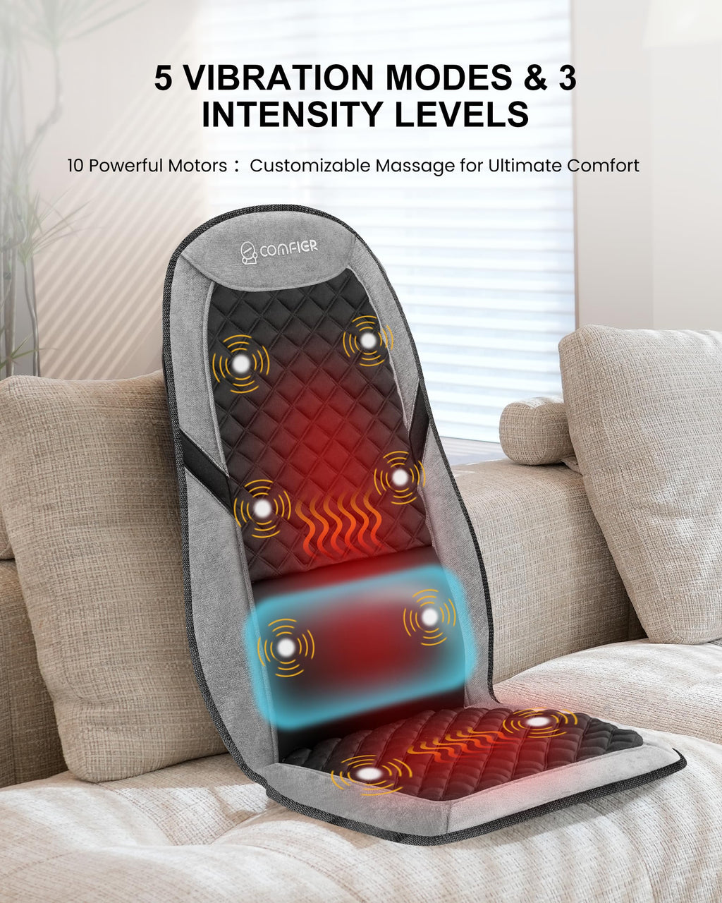 Back Massager with Heat F44130