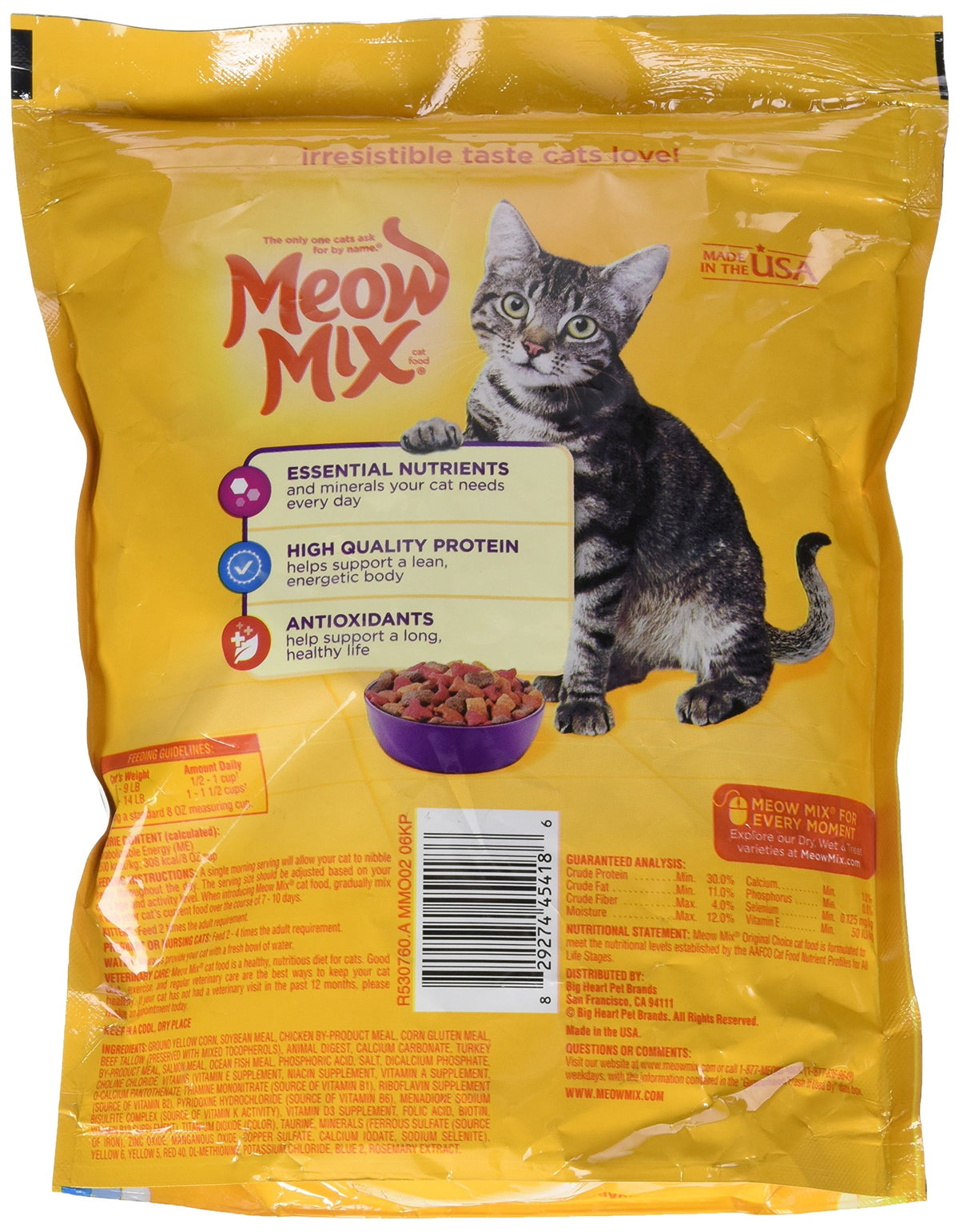 Original Dry Cat Food 18-Ounce P780783