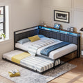 Black Full Daybed with Trundle X295951