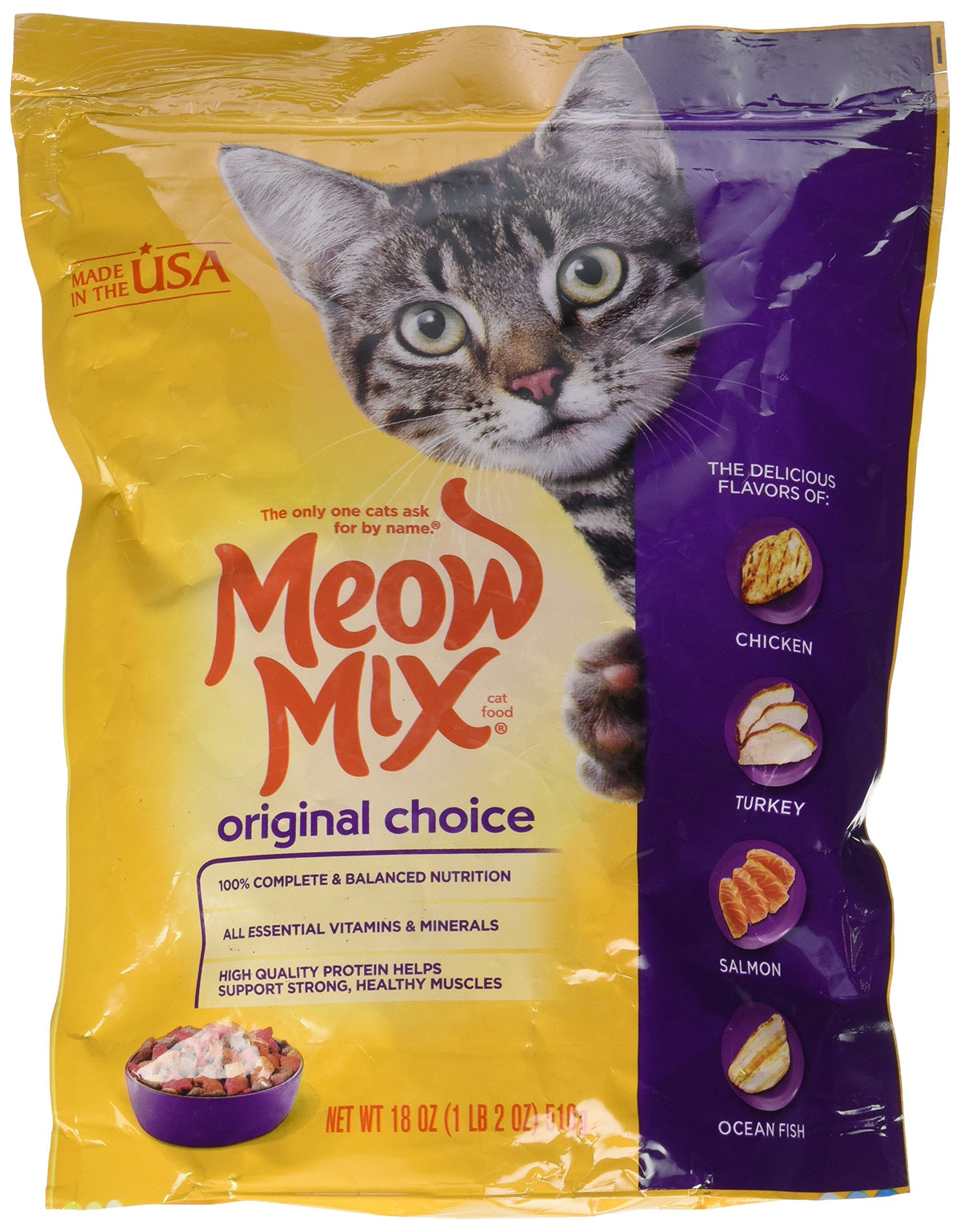 Original Dry Cat Food 18-Ounce P780783