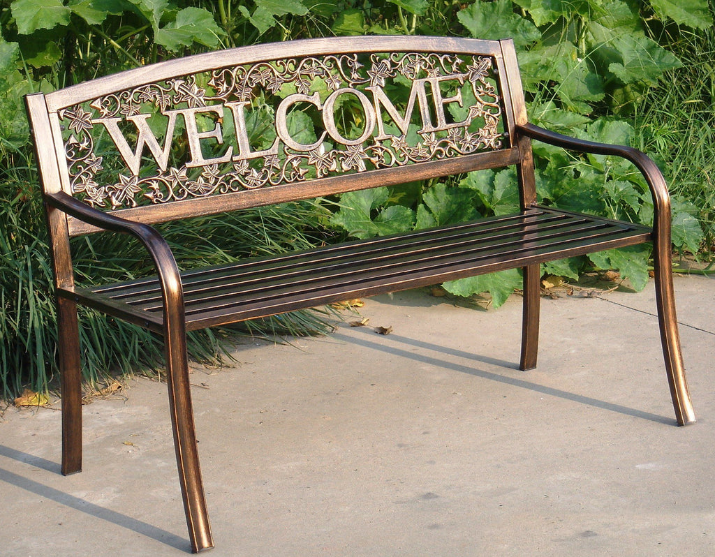 Metal Outdoor Bench I46904