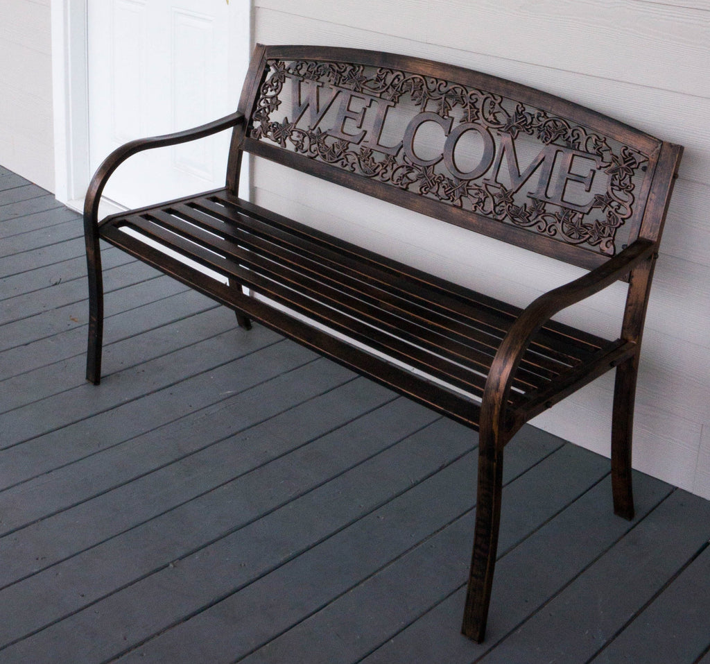 Metal Outdoor Bench I46904