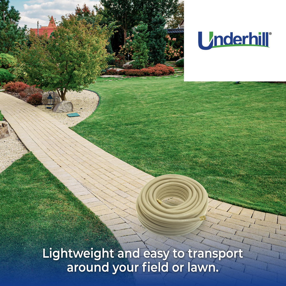Commercial Garden Water Hose 100 ft 3/4" 500 psi T27843